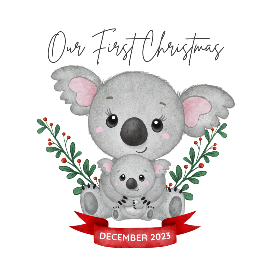 Baby's first Christmas Koala