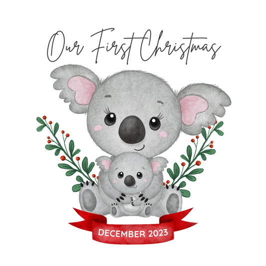 Baby's first Christmas Koala