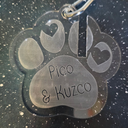 Engraved Dog Poo Bag Holder, Personalized Pet Waste Holder, Custom Poop Bag holder, Dog Parent Gift