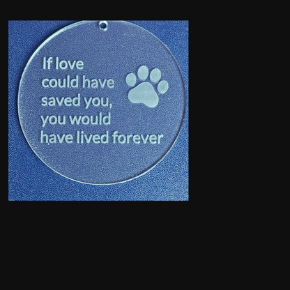 Pet Memorial Wind Chime, Dog and Cat Remembrance Chime, Pet Lover's Gift, Garden Decor, Outdoor Chime