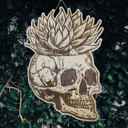 Skull Pot Wall Hanging, Succulent Planter, Unique Wall Decor, Housewarming Gift, Plant Lover Gift