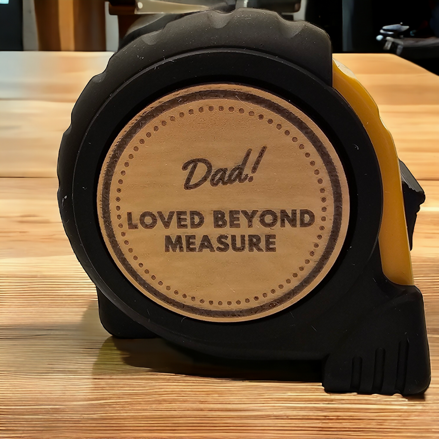 Personalized Dad Measuring Tape, Custom Father's Day Gift, Handyman Tool, Dad Tool, gift for dad