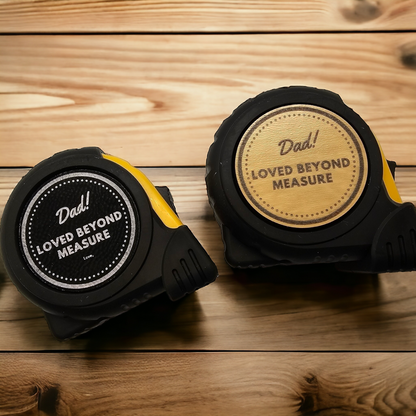 Personalized Dad Measuring Tape, Custom Father's Day Gift, Handyman Tool, Dad Tool, gift for dad