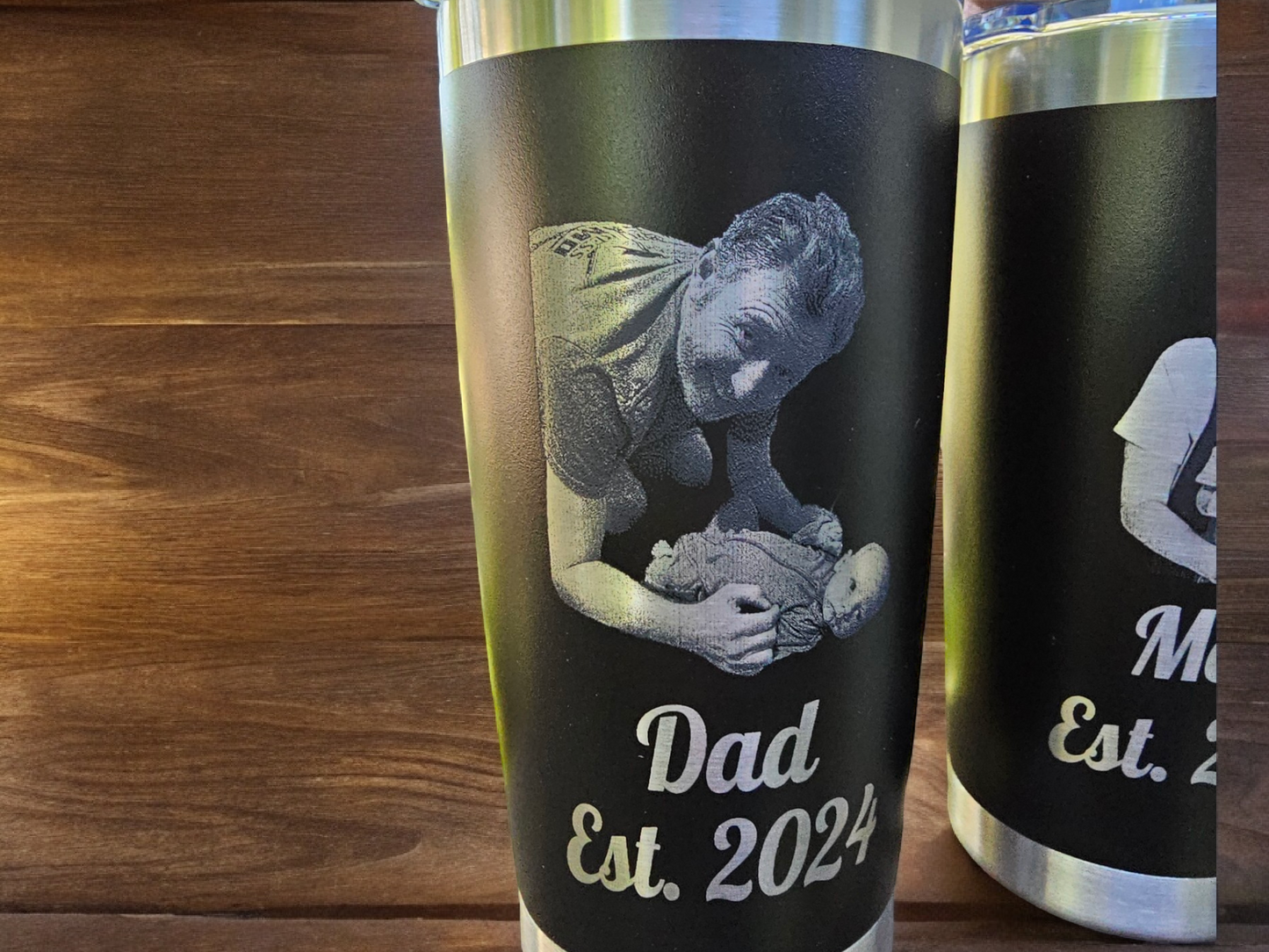 Custom Photo Tumbler, 20 oz, 30 oz or 40 oz. Gift for mom, Unique Mother's day gift, Father's day gift