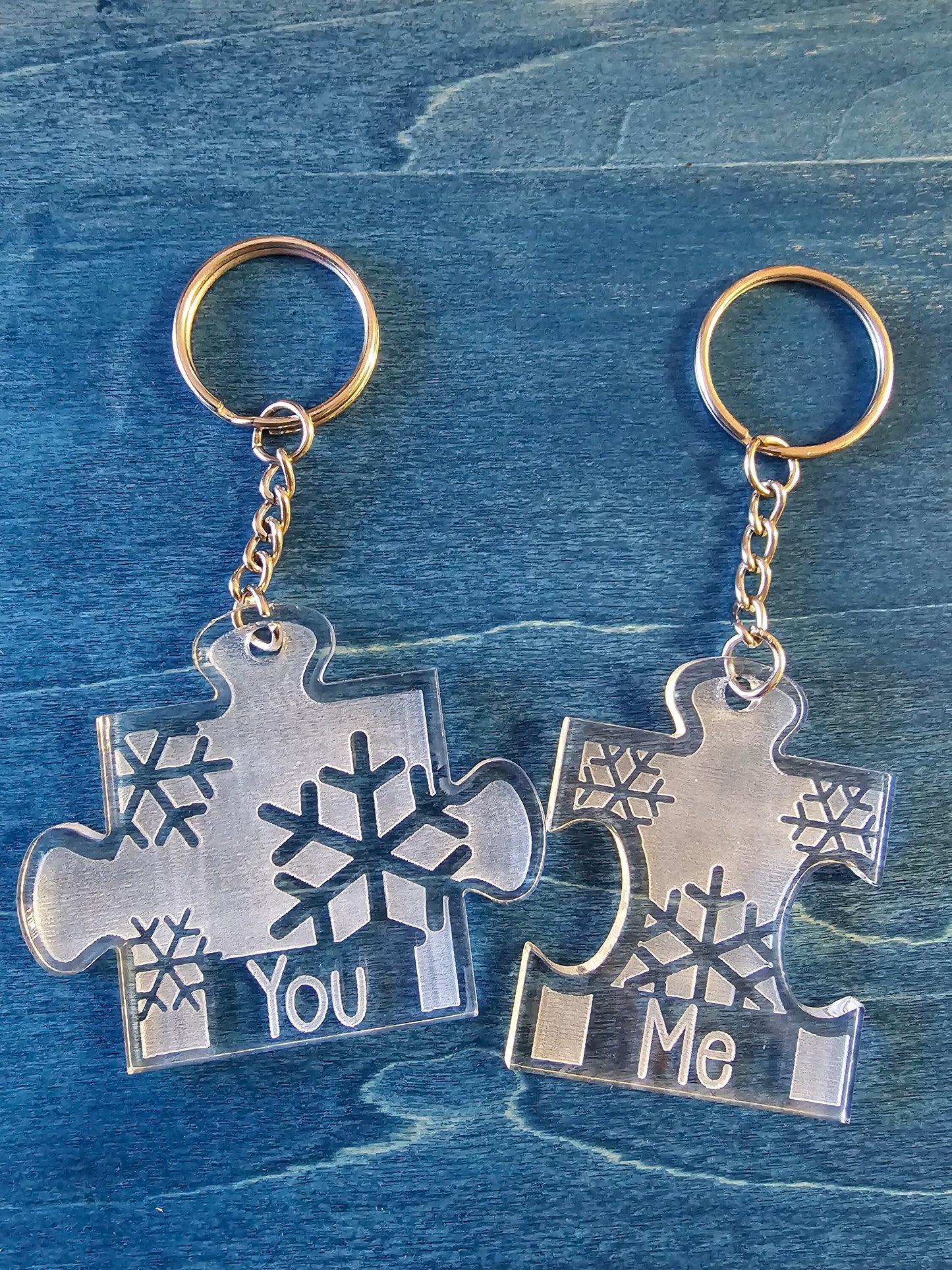 Puzzle Keychains: Your Name, Your Style, couple gift, valentine gift, Personalized Puzzle Keychains, Couple Puzzle Piece Keyring