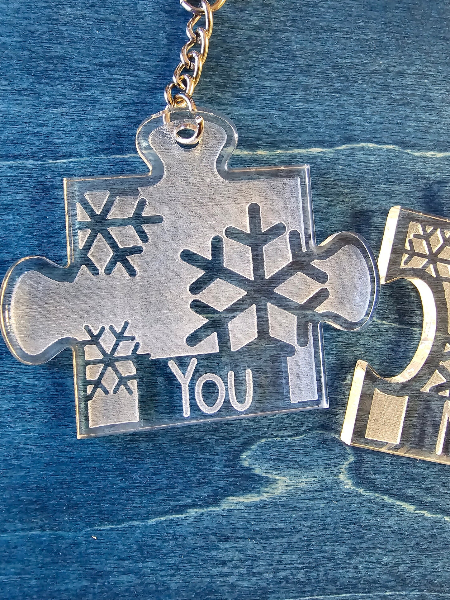 Puzzle Keychains: Your Name, Your Style, couple gift, valentine gift, Personalized Puzzle Keychains, Couple Puzzle Piece Keyring