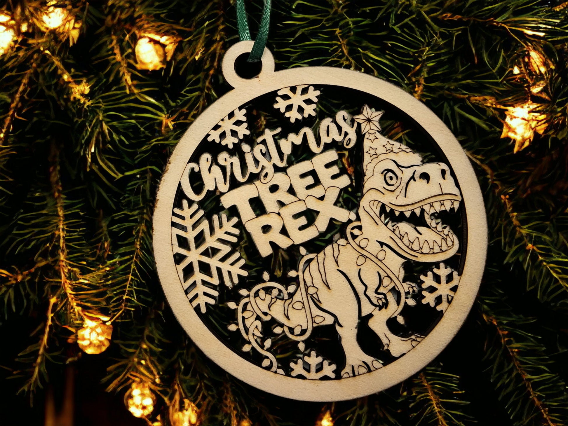 Pun-tastic Holiday Fun: Take an Elfie, Merry Trex, and Ninja Bread Man Ornaments